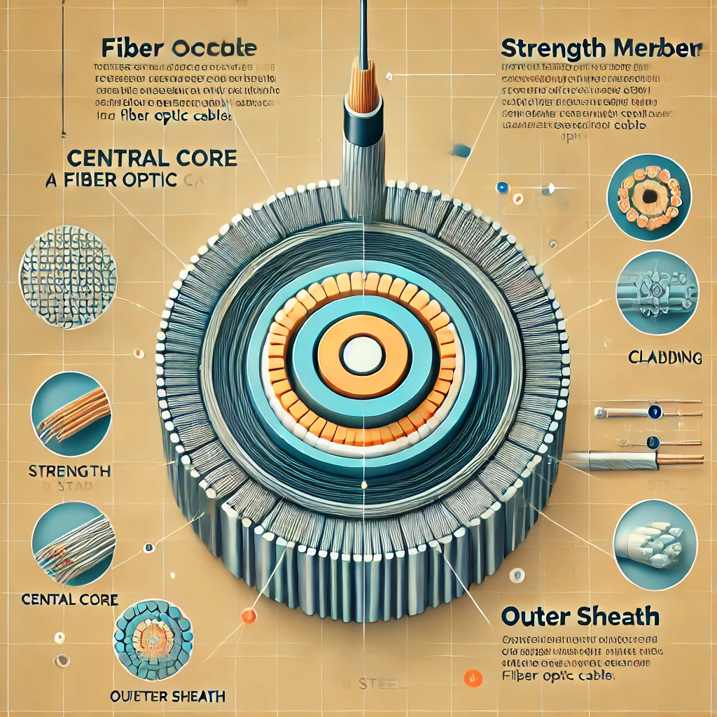 Fungsi Strength Member, 7 Fakta Penting Tentang Komponen Kunci Kabel Fiber Optik