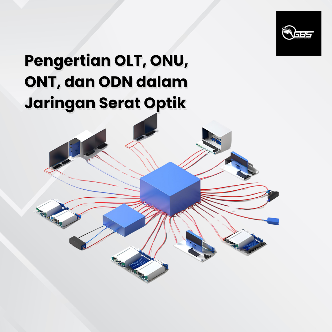 Pengertian OLT, ONU, ONT, dan ODN dalam Jaringan Serat Optik