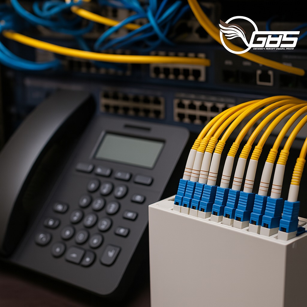 Sistem Telepon Kantor Via Fiber Optik