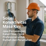 Solusi Konektivitas Masa Kini, Jasa Pemasangan Kabel Fiber Optik Profesional untuk Rumah dan Perumahan