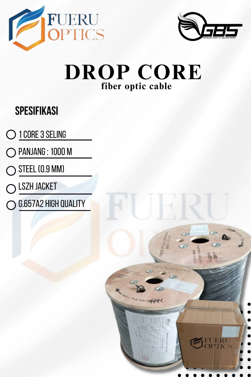 Kabel Fiber Optik Fueru, Solusi Internet Terbaik